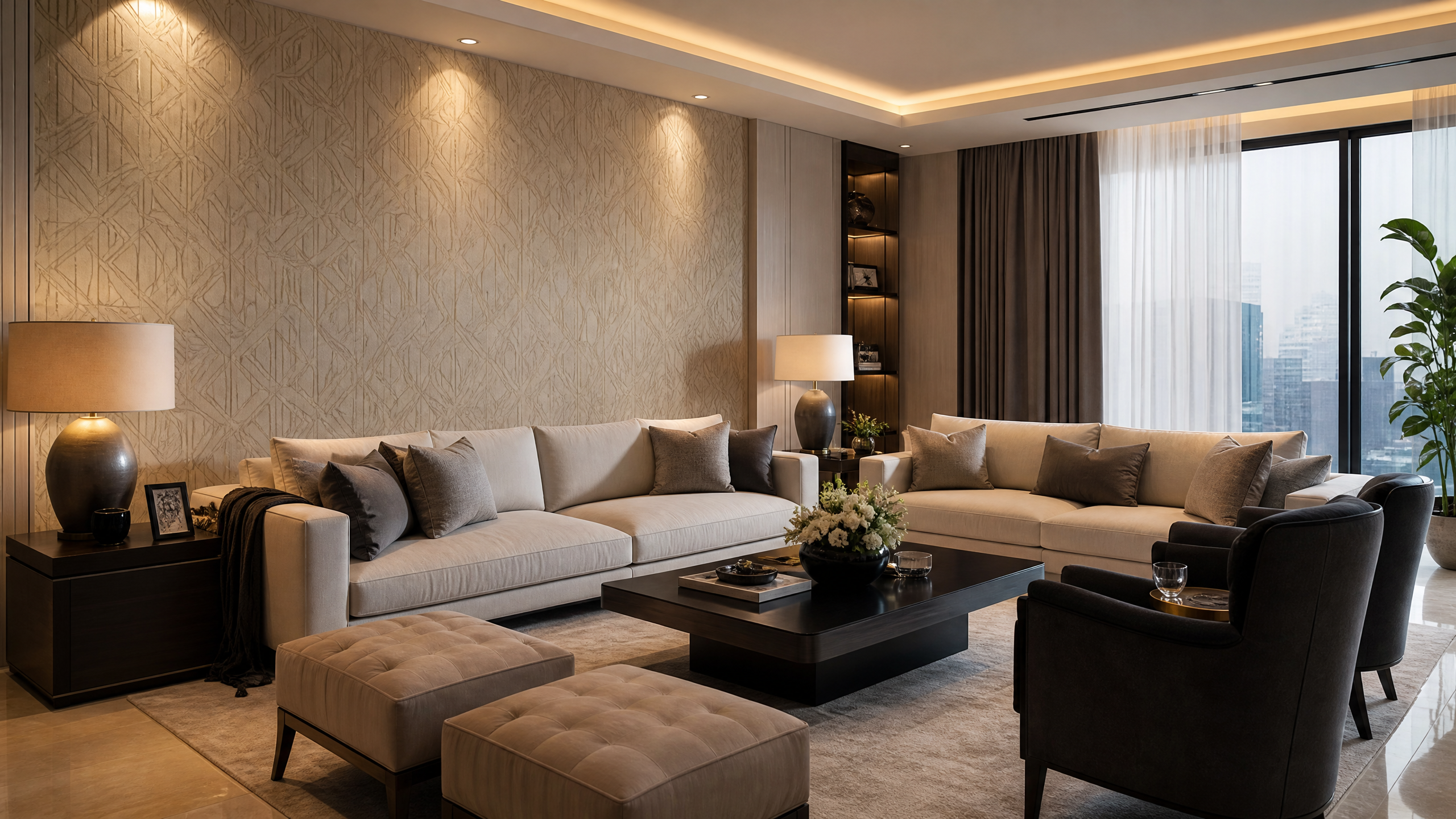 Finished Living Room